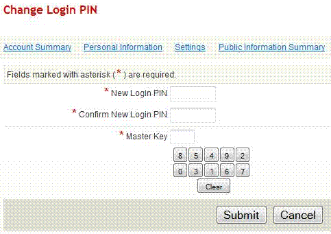 Liberty Reserve - Change Login PIN - Смена кода доступа